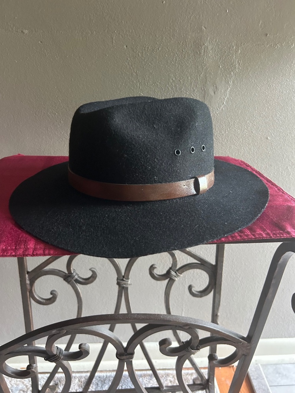 Men’s OUTBACK 100% Wool Felt OUTDOOR HAT BY BRONER